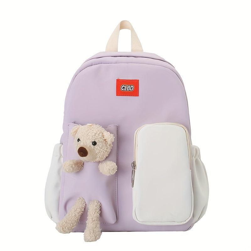 Backpack Middle School Student School Bag Large Capacity Casual Travel Bag