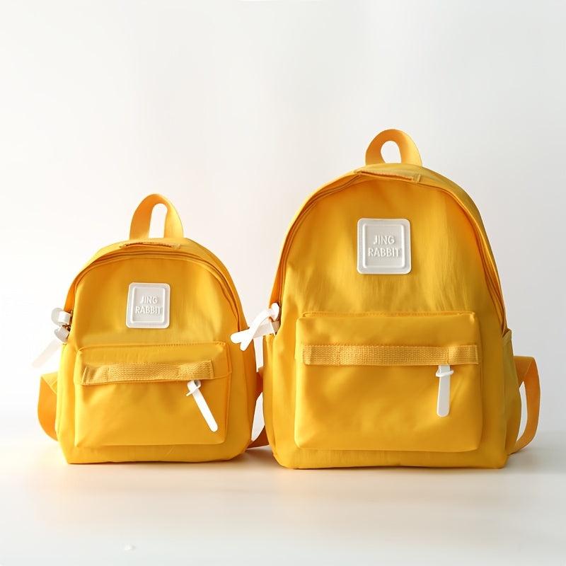 Student Casual Oxford Letter Backpack
