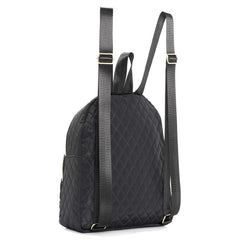 Small Durable Backpack for School & Travel - Quilted Design