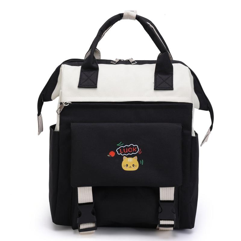 School Bag Backpack Hand held Dual use College Style Large capacity Bag