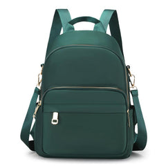 Large Capacity Nylon Zipper Backpack Laptop Bag School Bag