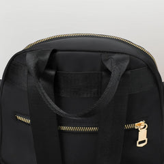 Large Capacity Nylon Zipper Backpack Laptop Bag School Bag