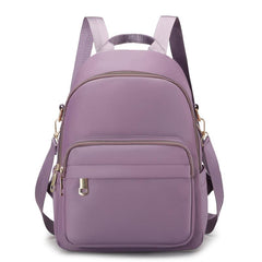 Large Capacity Nylon Zipper Backpack Laptop Bag School Bag