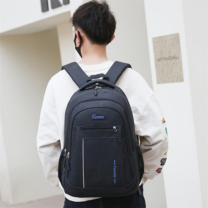 Men's Multifunctional Travel Backpack Waterproof College Student Bag