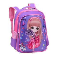 Princess School Bag Cartoon Large Capacity School Bag