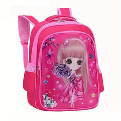 Princess School Bag Cartoon Large Capacity School Bag