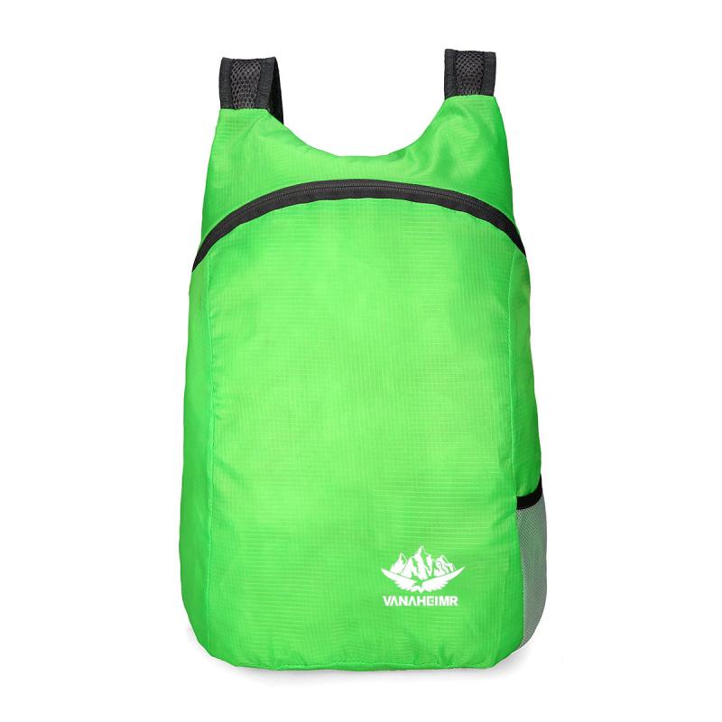Colorful Foldable Sports Backpack Lightweight Waterproof Bag