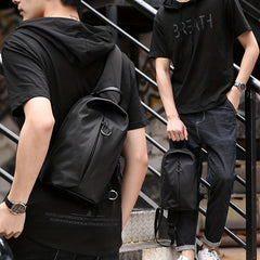Resilver Men's Crossbody Bag Multifunction Shoulder Bag for Outdoor Sports