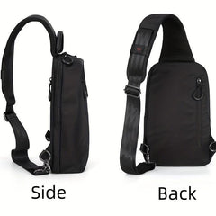Resilver Men's Crossbody Bag Multifunction Shoulder Bag for Outdoor Sports