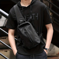 Resilver Men's Crossbody Bag Multifunction Shoulder Bag for Outdoor Sports
