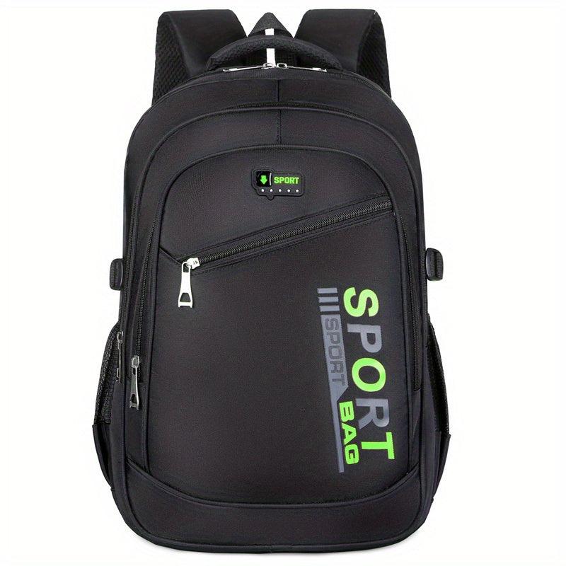 Men's Casual Large Capacity Backpack School Bag Travel Bag