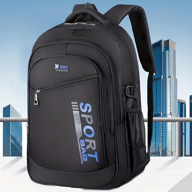 Men's Casual Large Capacity Backpack School Bag Travel Bag