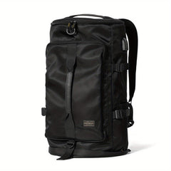 Waterproof Floral Gym Duffle Bag Backpack 4 Ways with Shoes Compartment