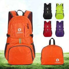 Portable Waterproof Folding Storage Bag Ultra light Skin Bag Travel Backpack