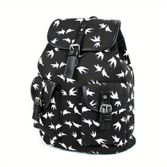 Ethnic Print Backpack Outdoor Travel Casual Bag Retro Large Capacity
