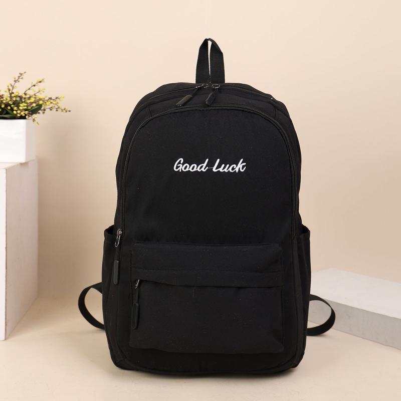 Durable Student Schoolbag Wide Shoulder Strap Large Capacity Backpack