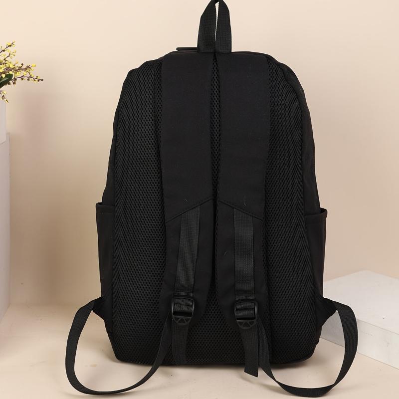 Durable Student Schoolbag Wide Shoulder Strap Large Capacity Backpack