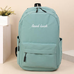 Durable Student Schoolbag Wide Shoulder Strap Large Capacity Backpack