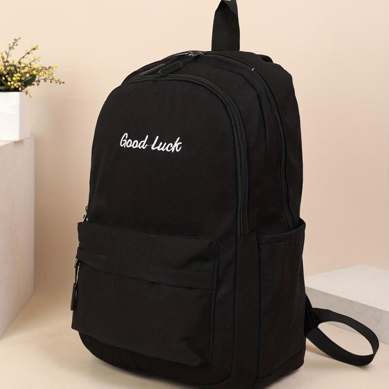 Durable Student Schoolbag Wide Shoulder Strap Large Capacity Backpack