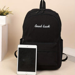 Durable Student Schoolbag Wide Shoulder Strap Large Capacity Backpack