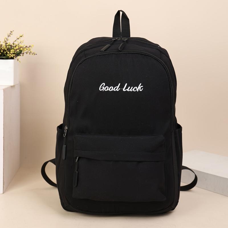 Durable Student Schoolbag Wide Shoulder Strap Large Capacity Backpack