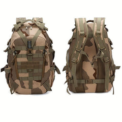 Men's Camo Backpack for Outdoor Sports Camping Travel