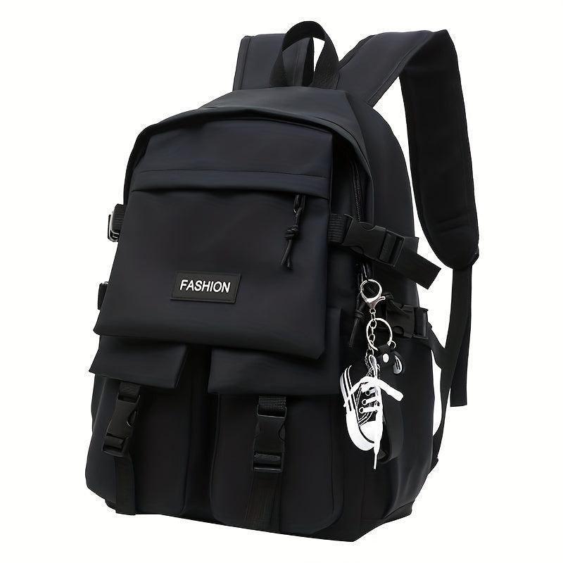 Student's Large Capacity Nylon Travel Backpack