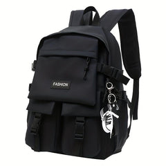Student's Large Capacity Nylon Travel Backpack