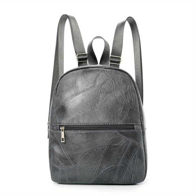 Multifunctional Backpack Handbag Sling Bag 3 In 1 Use Bag Embossed PU Leather