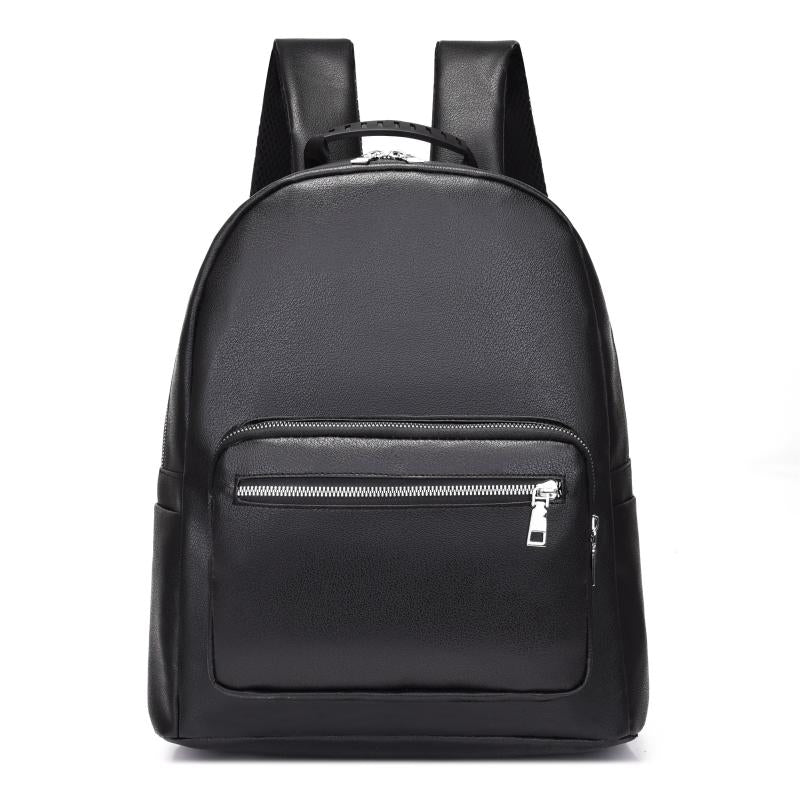 Geometric Pattern Backpack Travel Bag - PU Leather