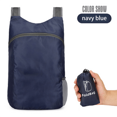 Ultralight Foldable Travel Backpack Royal Green