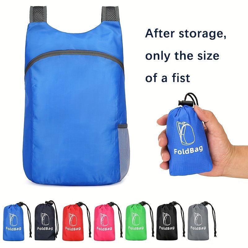 Ultralight Foldable Travel Backpack Royal Green