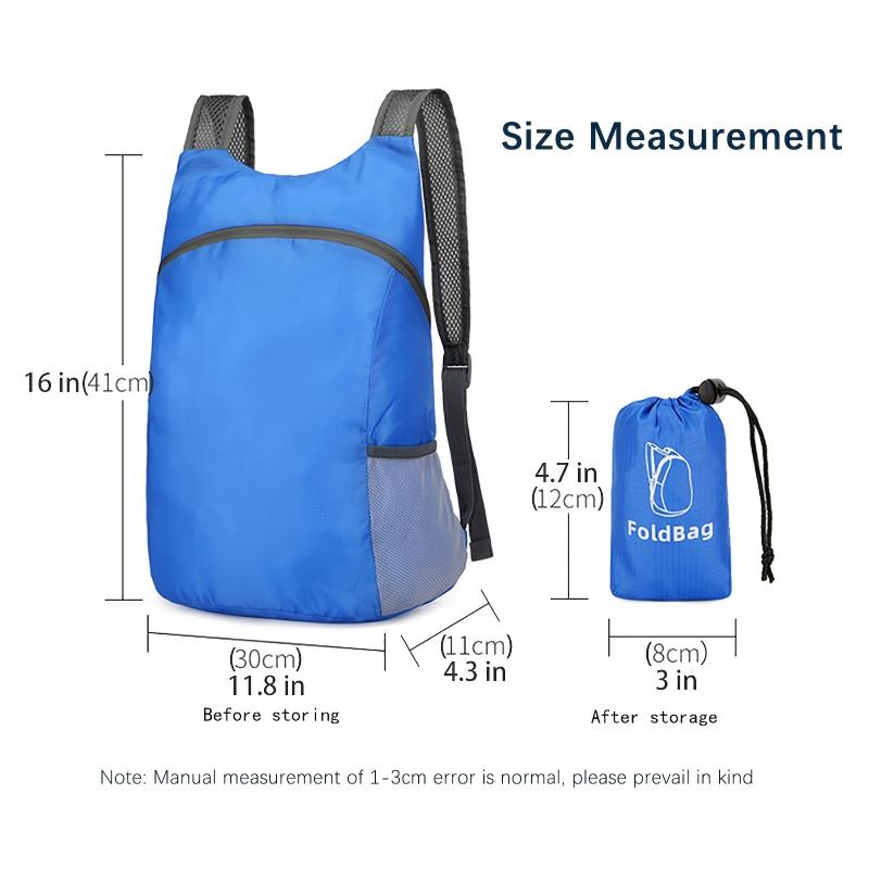 Ultralight Foldable Travel Backpack Royal Green