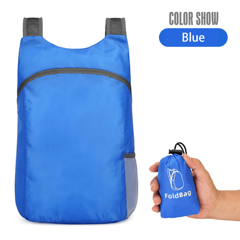 Ultralight Foldable Travel Backpack Royal Green