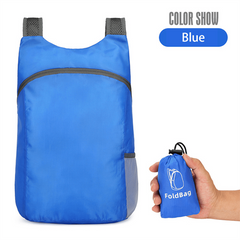 Ultralight Foldable Travel Backpack Royal Green