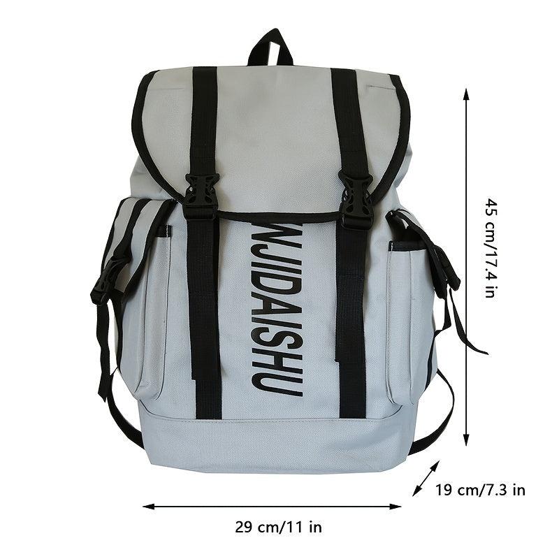 Men's Casual Lightweight Backpack with Large Capacity