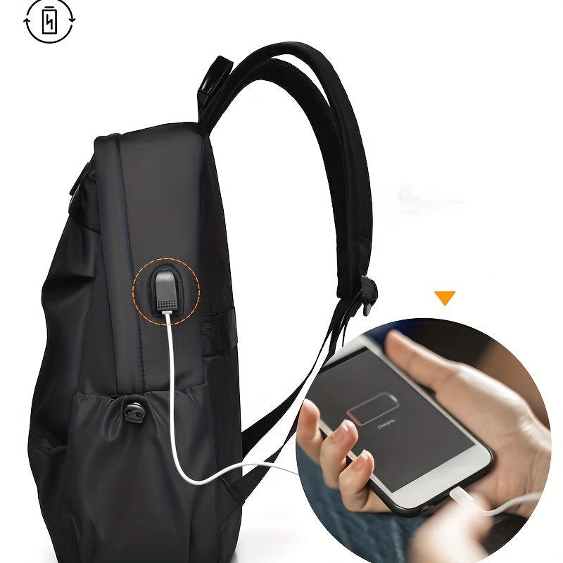 Large Capacity USB Charging Port Backpack