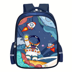 Primary School Astronaut Rocket Backpack Gift