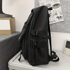 Student Classic Nylon Backpack For Daily Commuting