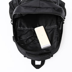 Minimalist Casual Backpack with USB Charging Port