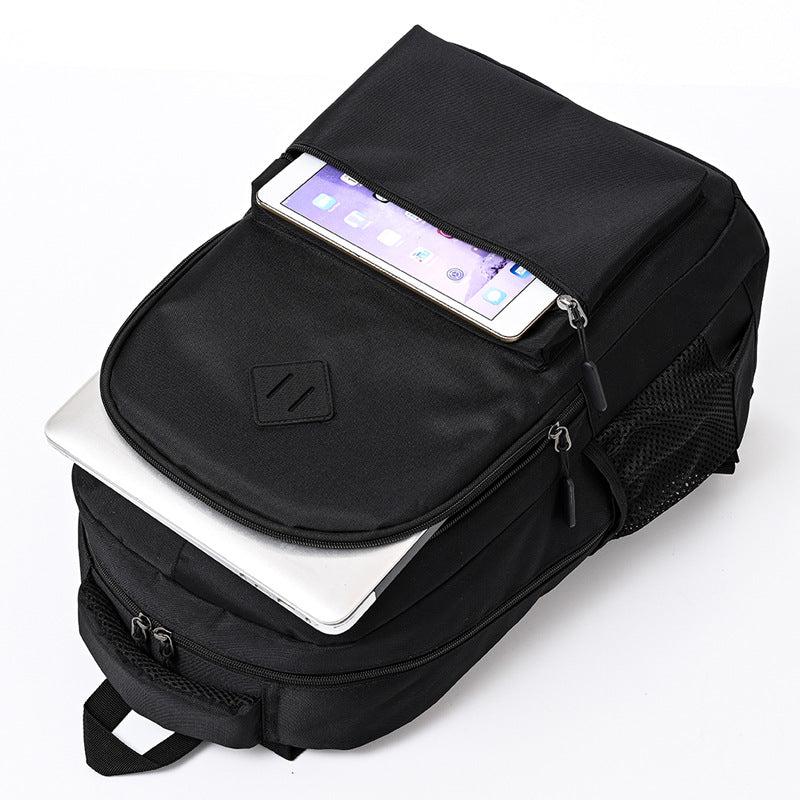 Minimalist Casual Backpack with USB Charging Port