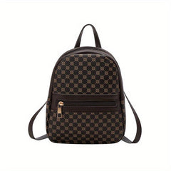 Floral Pattern Backpack Women's Handbag Large Capacity Mobile Phone Camera Bag