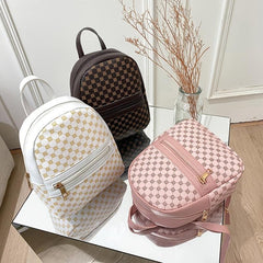 Floral Pattern Backpack Women's Handbag Large Capacity Mobile Phone Camera Bag