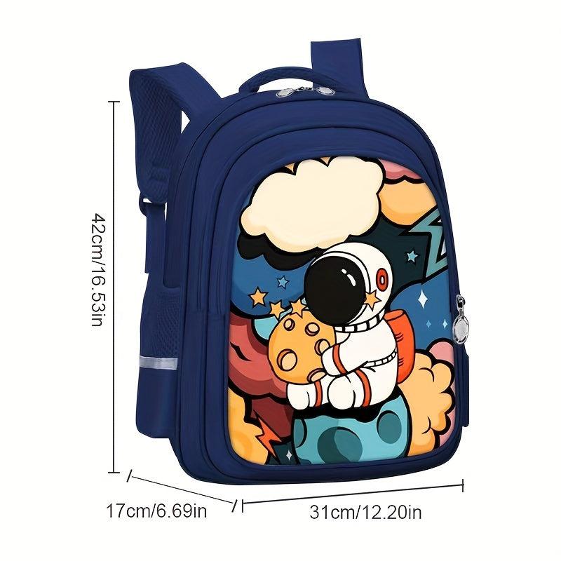 High Kids School Bag Cartoon Backpack Lightweight Durable Waterproof