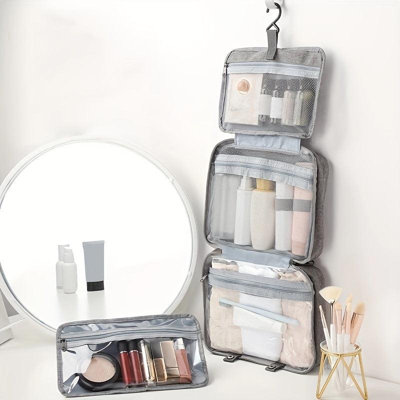Waterproof Folding Toiletry Bag Large Capacity
