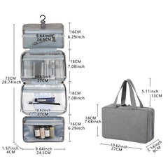 Waterproof Folding Toiletry Bag Large Capacity