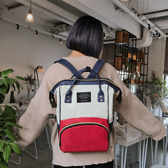 Multifunctional Canvas Backpack Large Capacity Travel Bag