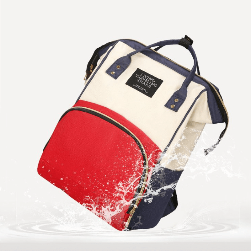 Multifunctional Canvas Backpack Large Capacity Travel Bag