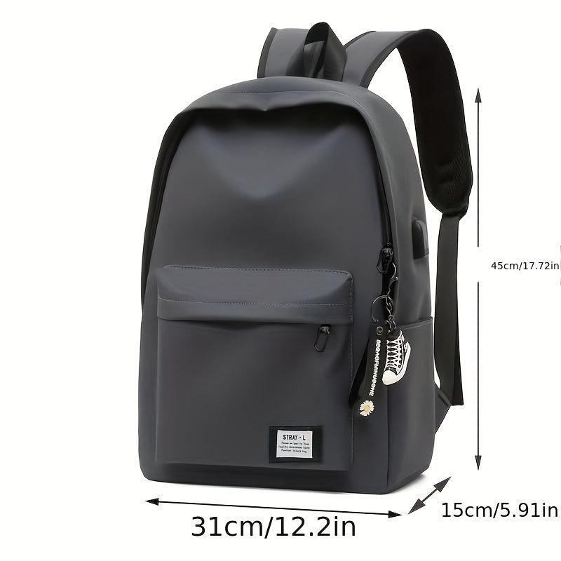 Casual Oxford Backpack Waterproof Student School Bag Large Capacity