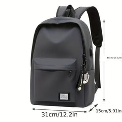 Casual Oxford Backpack Waterproof Student School Bag Large Capacity